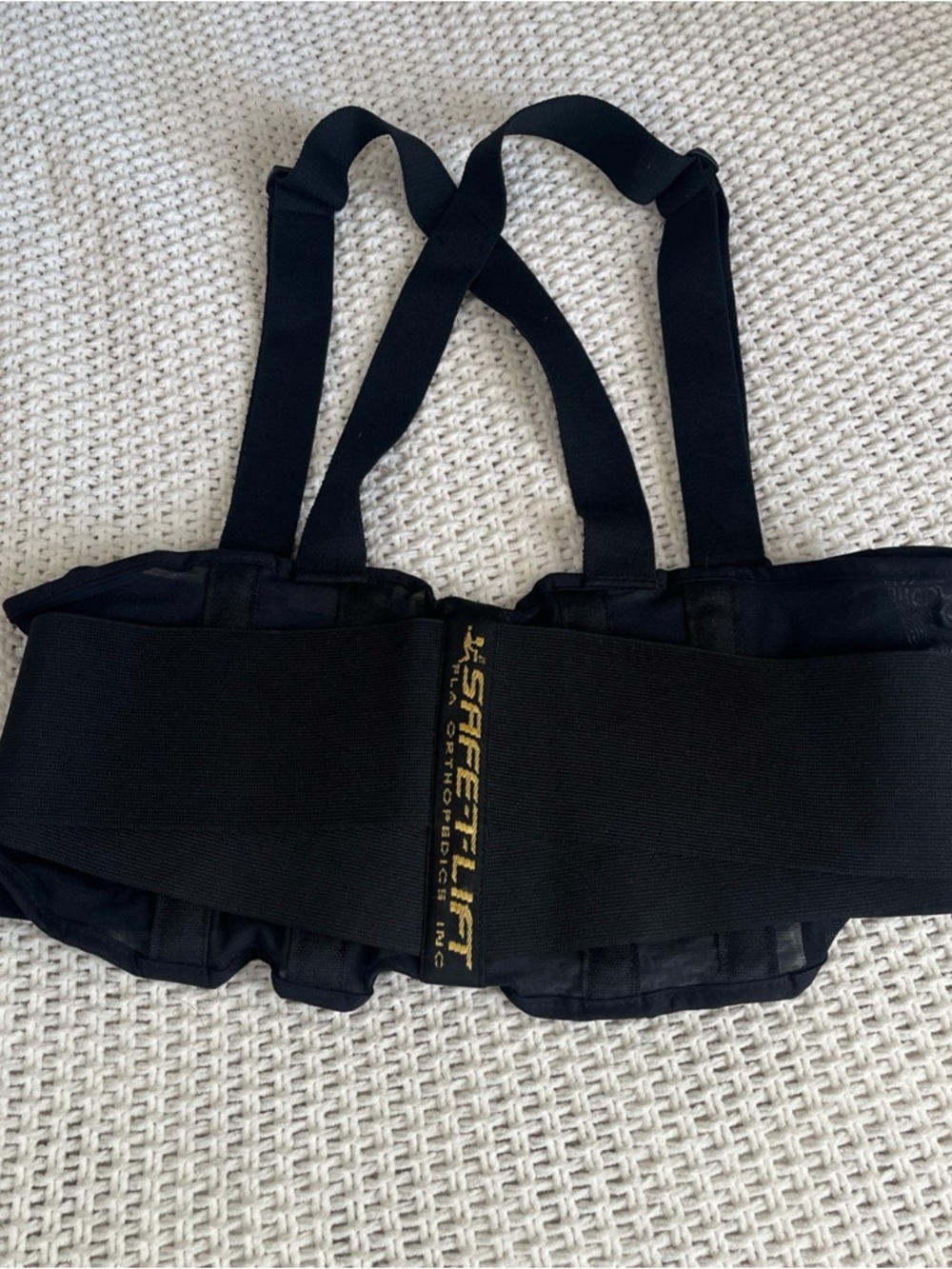 FLA Orthopedics Safe-T-Lift Lift Support Back Brace X-Large Work Wear Safety